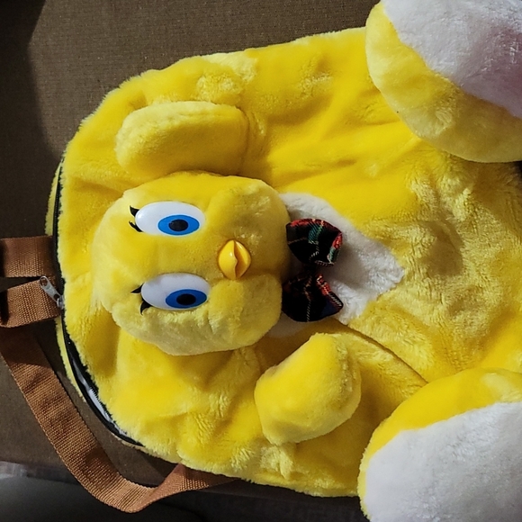 Tweety Vintage Handmade  plush backpack - Picture 1 of 8
